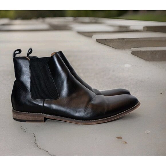 Rush By Gordon Rush Chelsea Boot Black Ankle Boots Men\'s Size 13 main image 4